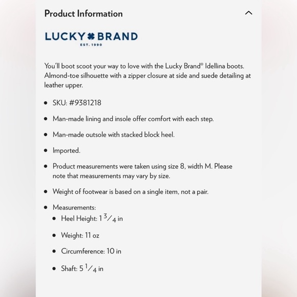 Lucky Brand Indellina Boots - Picture 6 of 7